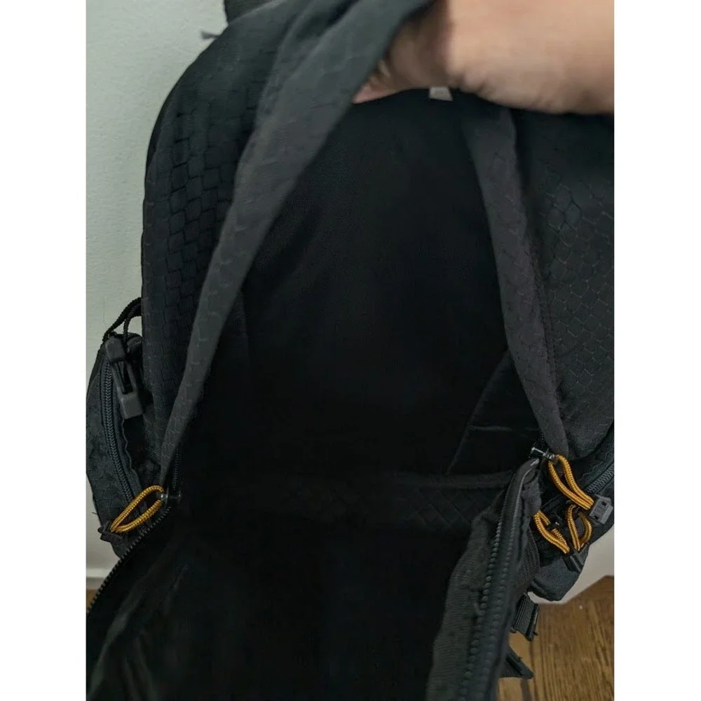 Vintage 90s JanSport Tire Bottom Backpack Snowboard Ripstop Thick Rubber Durable